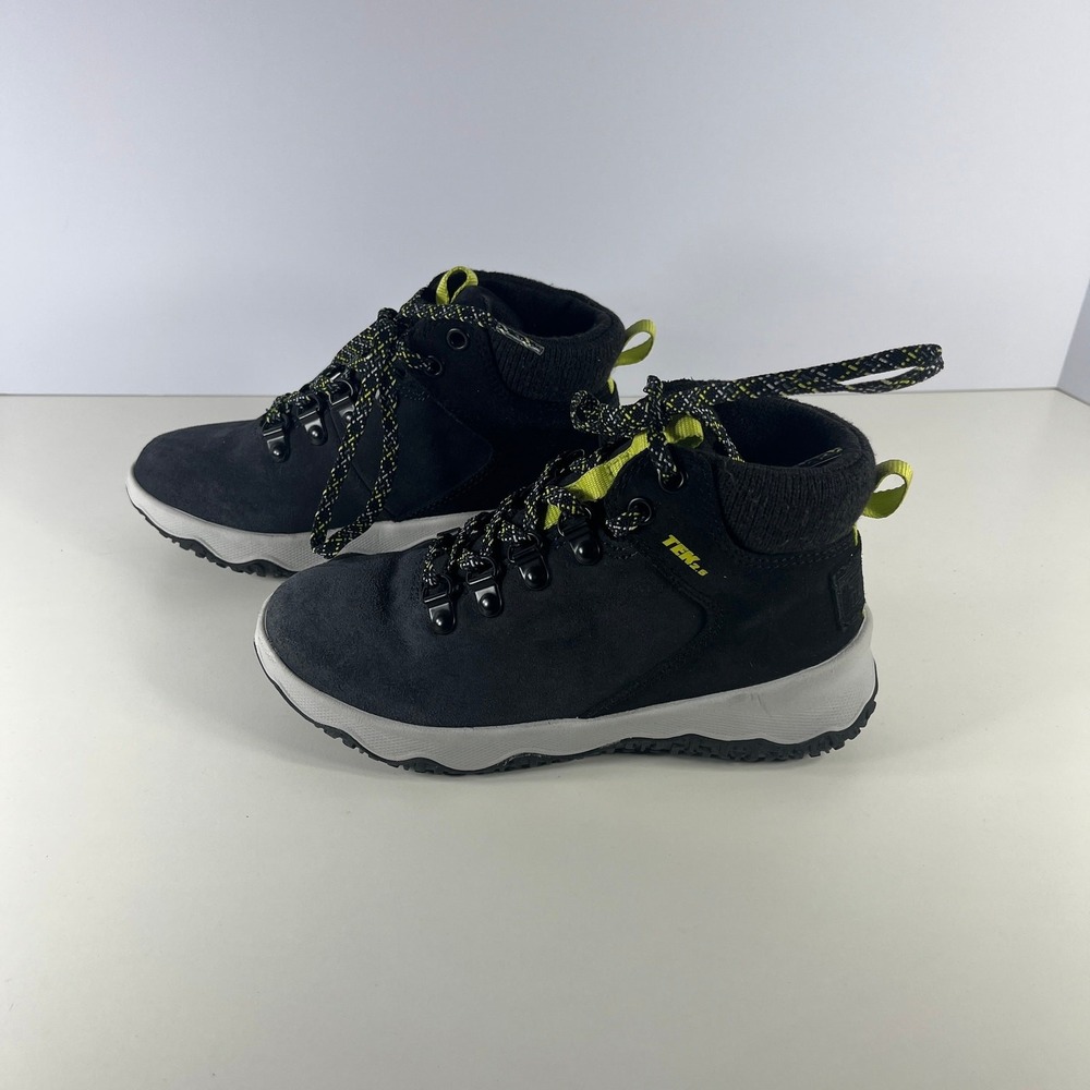 L.L. Bean‎ Trail Model Hikers Boots Kids Size 13 Black Tek 2.5 Outdoor Lace Up